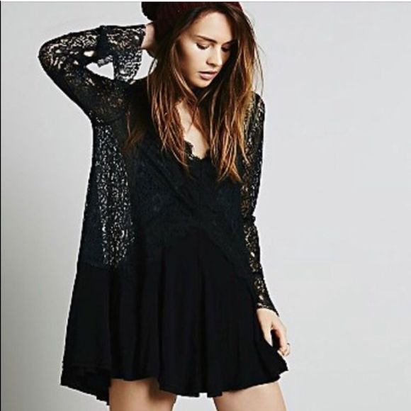 NWT Free People Lace Dress/tunic - Picture 2 of 6